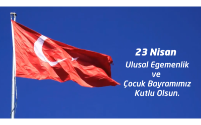 Bugünün küçükleri, yarının büyükleridir. 23 Nisan Ulusal Egemenlik ve Çocuk Bayramımız kutlu olsun!